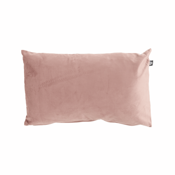 Lendenkissen Hartman Jolie Powder 50×30×14 cm in Rosa aus Samt