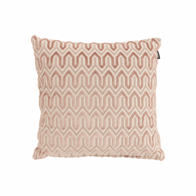 Zierkissen Hartman Cloe Pink 50×50×16 cm mit 3D-Muster