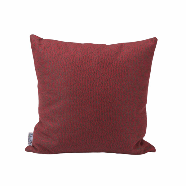 Dekokissen STERN Raute rot 45×45 cm