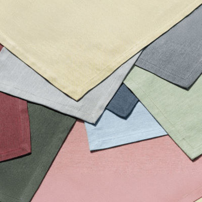 Tischdecken STERN 6er-Set 48×33 cm verschiedene Farben