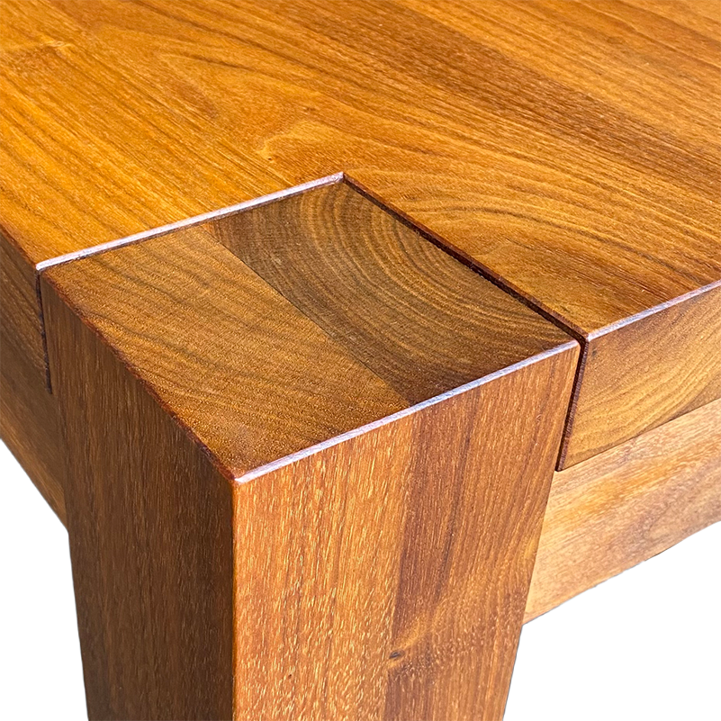 Bank Nussbaum Massiv 200 cm aus massivem Nussbaumholz