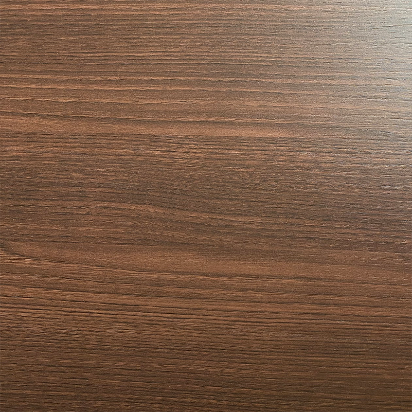 Holztisch Oberfläche dunkel gebeizt mit feiner Holzmaserung