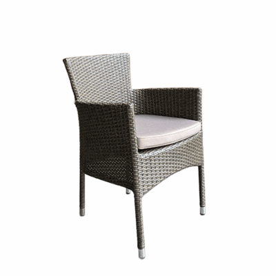 Stapelsessel OXFORD Braun aus Polyrattan