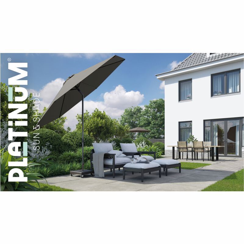 Mittelstockschirm Platinum® Lisboa Ø 300 cm – Bild 3
