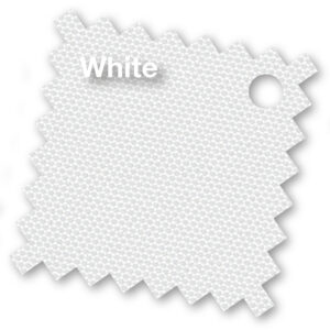 Tuchmuster der Platinum Sonnenschirme in der Farbe White