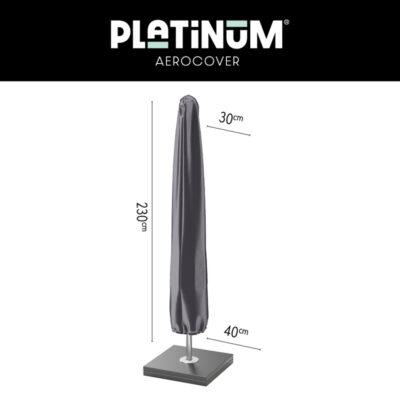 Platinum AeroCover 7980 Sonnenschirmhülle für Mittelmast-Sonnenschirme