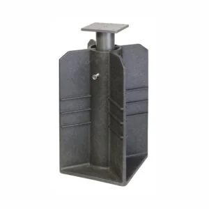 Platinum Bodenhülse Standard für Erdverankerung 29×29×50 cm