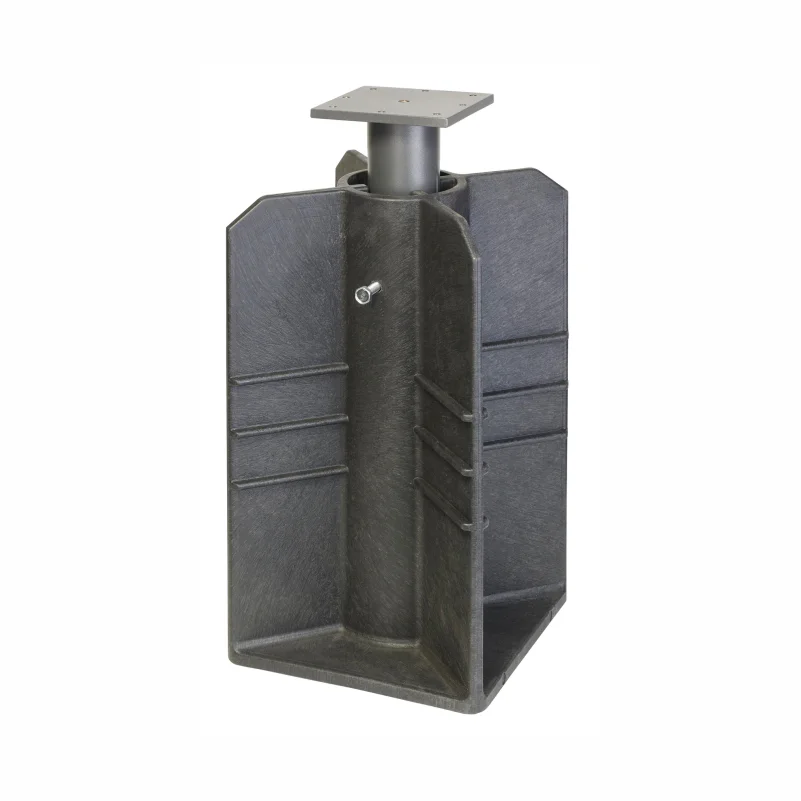 Platinum Bodenhülse Standard für Erdverankerung 29×29×50 cm