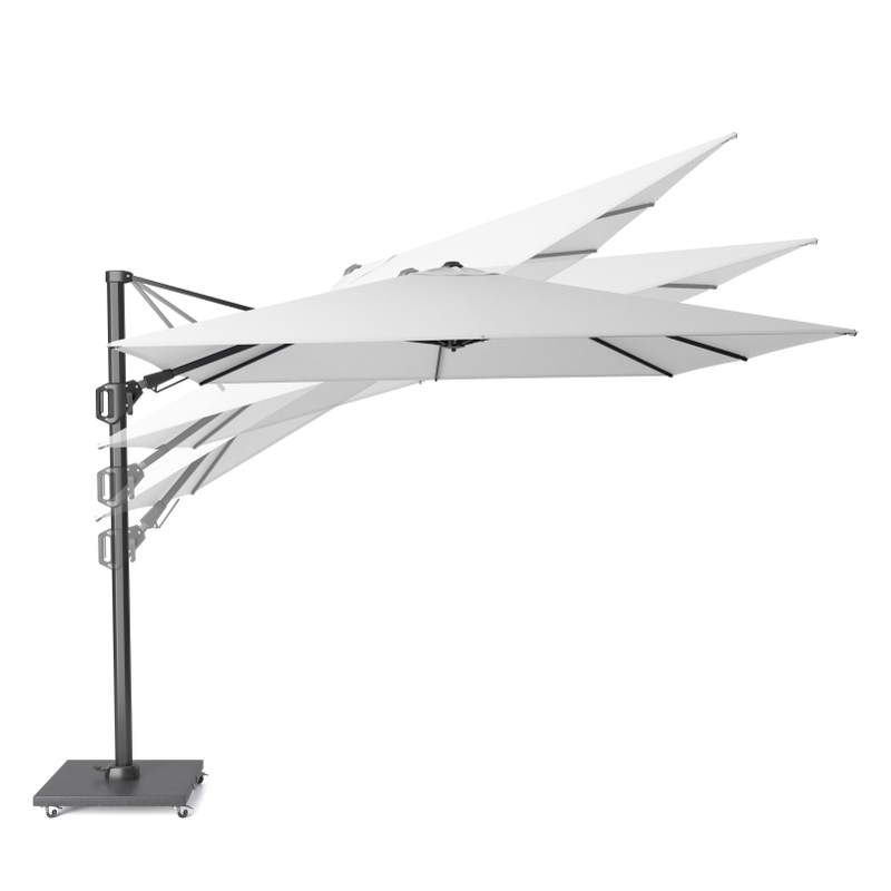 T²-Neigesystem des Platinum Challenger T² in mehreren Neigungspositionen