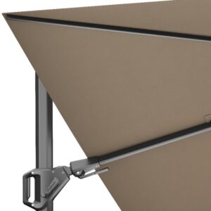 Ampelschirm Platinum Challenger T2 Anthrazit Mast Havana Tuch