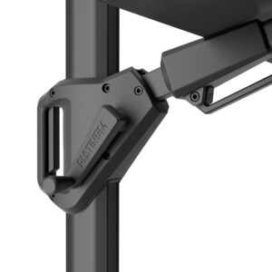 Aluminium-Druckgussgriff und Neigemechanismus des Platinum Challenger T² Mattschwarz