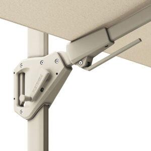 Aluminium-Druckgussgriff und Neigemechanismus des Platinum Challenger T² Sandstone