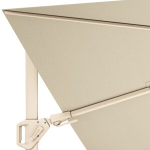 Platinum Schirm Challenger T2 Sandstone Mast Champagne Tuch