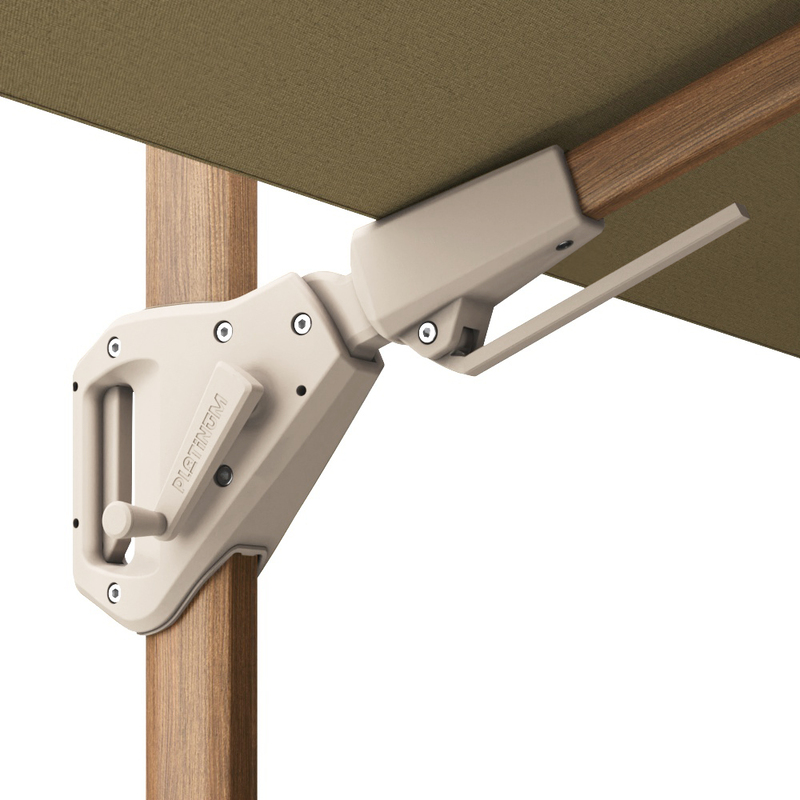 Aluminium-Druckgussgriff und Neigemechanismus des Platinum Challenger T² Teak-Sandstone
