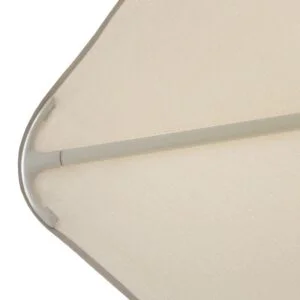 Ampelschirm Platinum Nexus T2 Sandstone Champagne abgerundeter Schirmrand