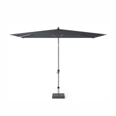 Mittelstockschirm Platinum Riva 300×200 cm Gestell Anthrazit Tuch Anthrazit