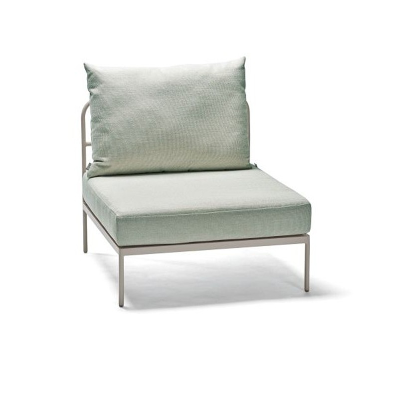 Loungemodul STERN® Coco Mittelelement Aluminium greige – Bild 3